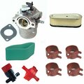 Aic Replacement Parts Carburetor Air Filter Tune Up Kit Fits Briggs and Stratton 799728 498027 495706 498027-CarbAirTuneUpKit